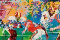 A 1988 Super Bowl XXII "In the Pocket" LeRoy Neiman Serigraph,
