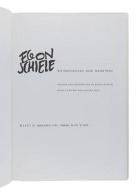 [SCHIELE, Egon (1890-1918)]. MITSCH, Erwin. Egon Schiele: Watercolours and Drawings. New York: Harry N. Abrams, Inc., 1969.