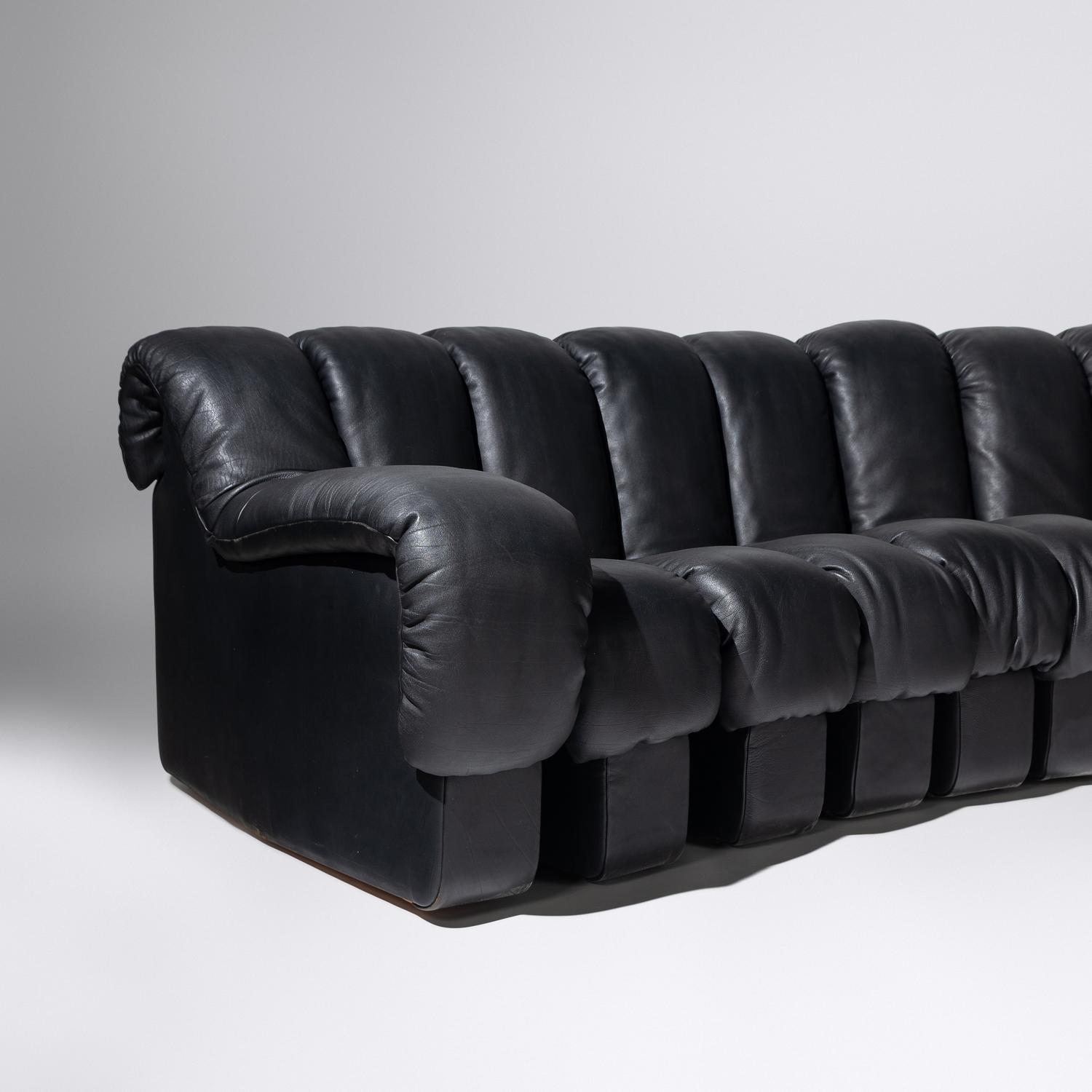 De Sede DS600 'Non-Stop' Sectional Sofa, 14 segments for Stendig