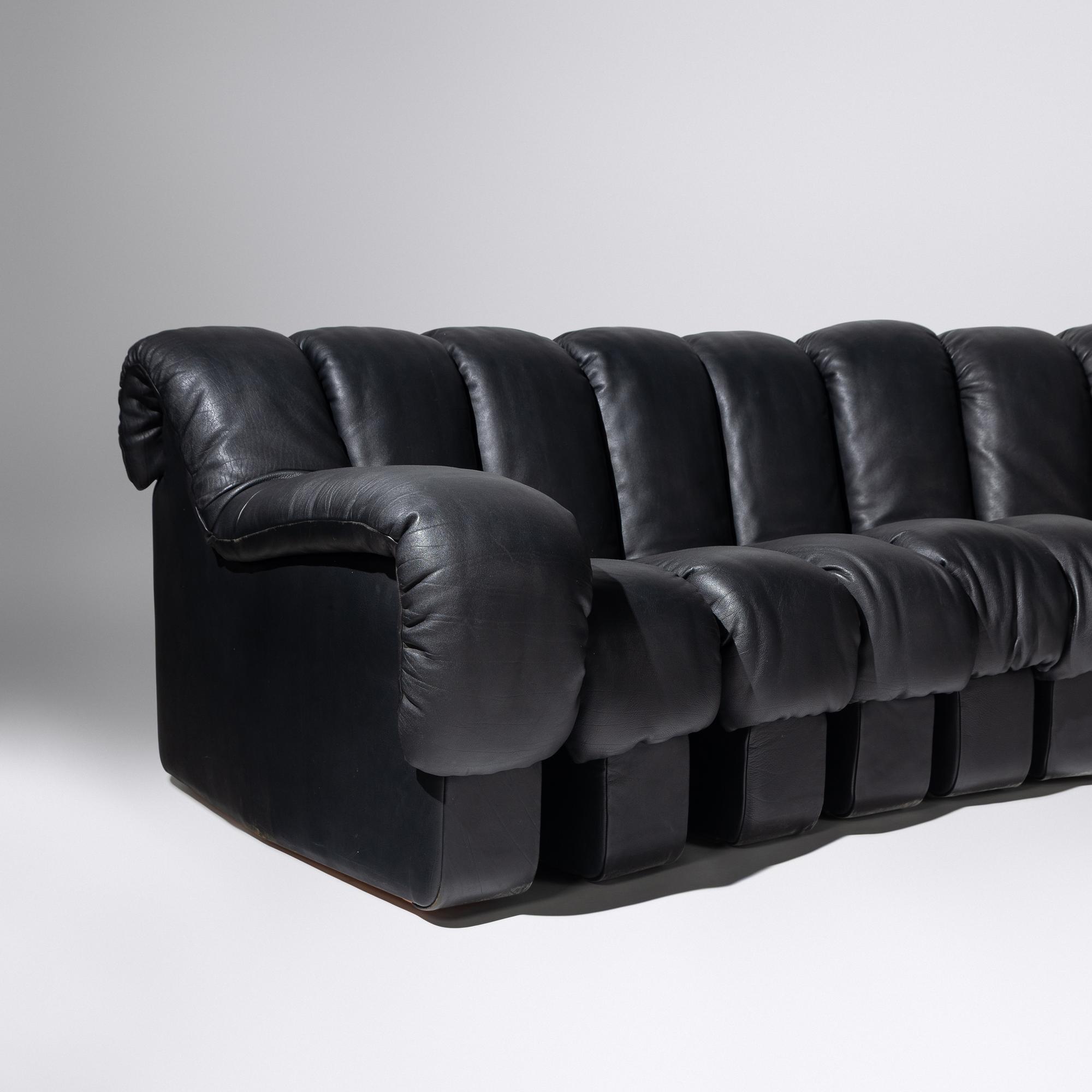 De Sede DS600 'Non-Stop' Sectional Sofa, 14 segments for Stendig