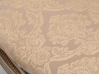 A Pair of Continental Painted and Parcel Gilt Curule-Form Tabourets