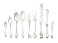 A Large group of Miscellaneous American Silver Flatware