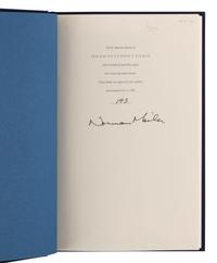 MAILER, Norman (1923-2007). A group of 13 works , including: