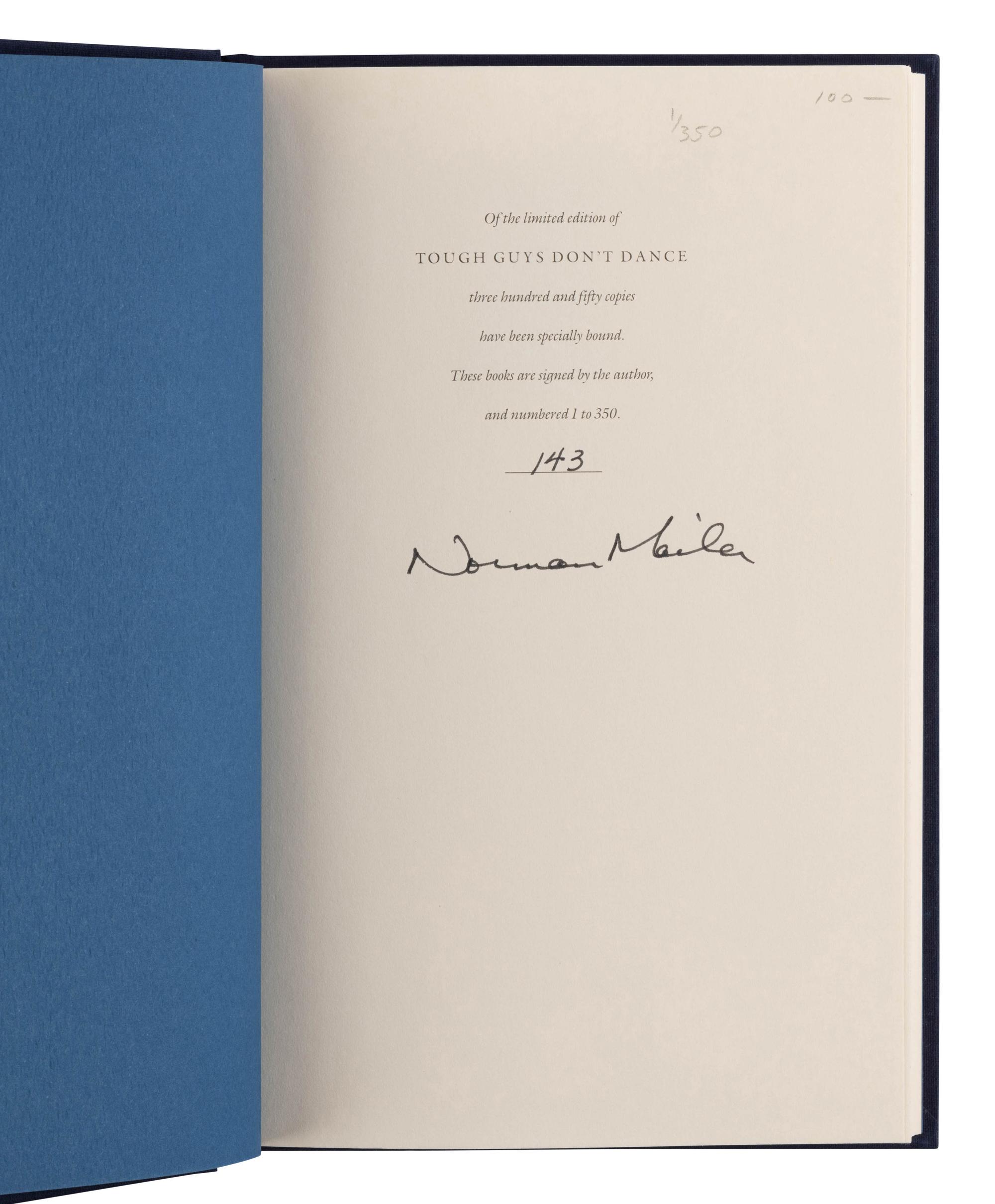 MAILER, Norman (1923-2007). A group of 13 works , including: