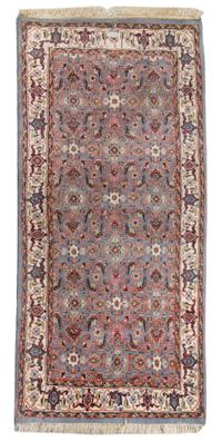 An Isfahan Wool Rug 6 feet 5 inches x 3 feet 2 inches.