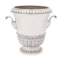 An Italian Silver Wine Cooler