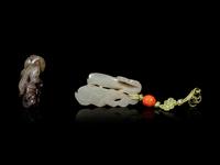 Two Chinese Jade Pendants