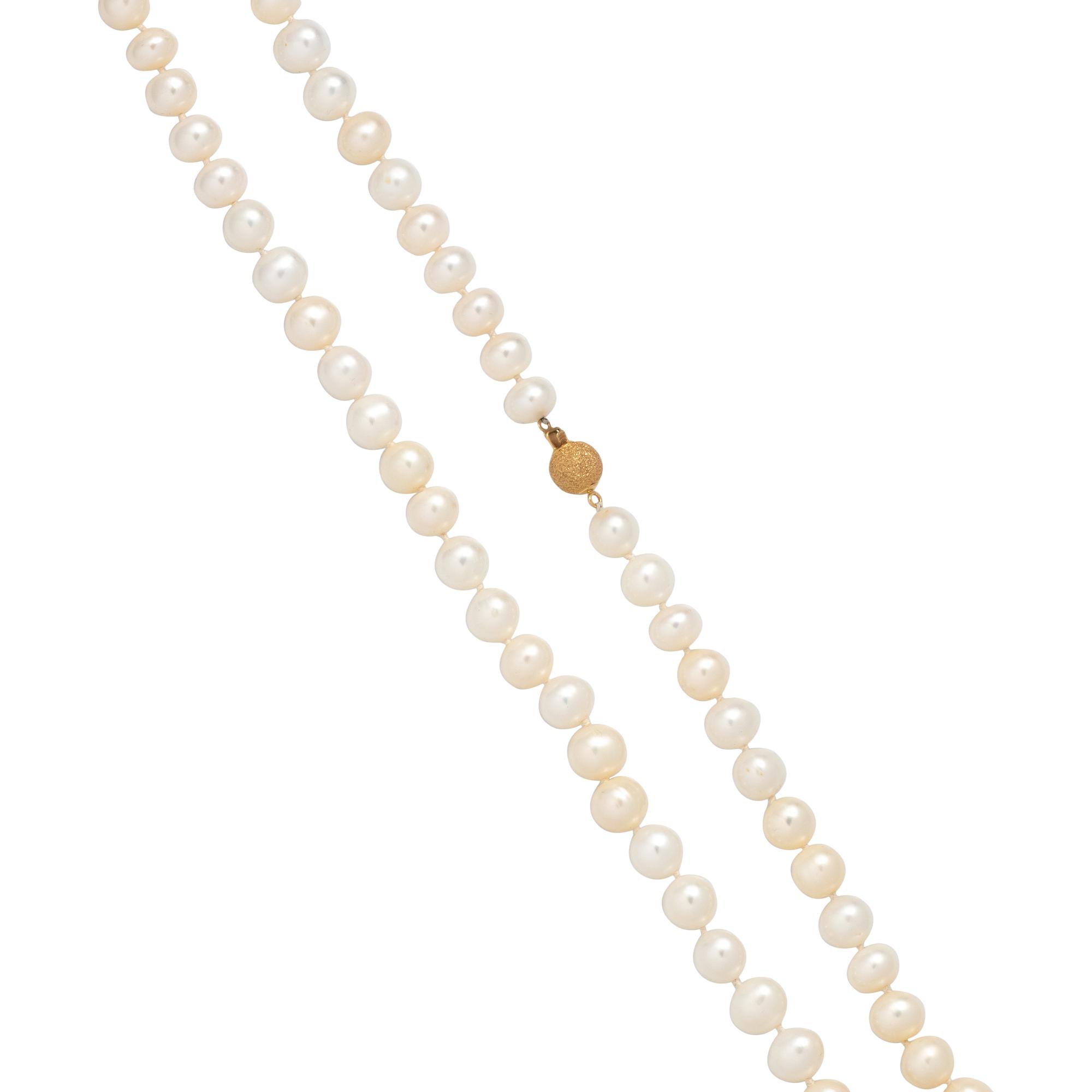 CULTURED PEARL NECKLACE