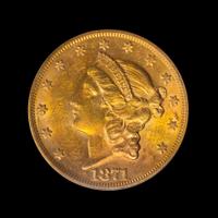 A United States 1871-S Liberty Head $20 Gold Coin