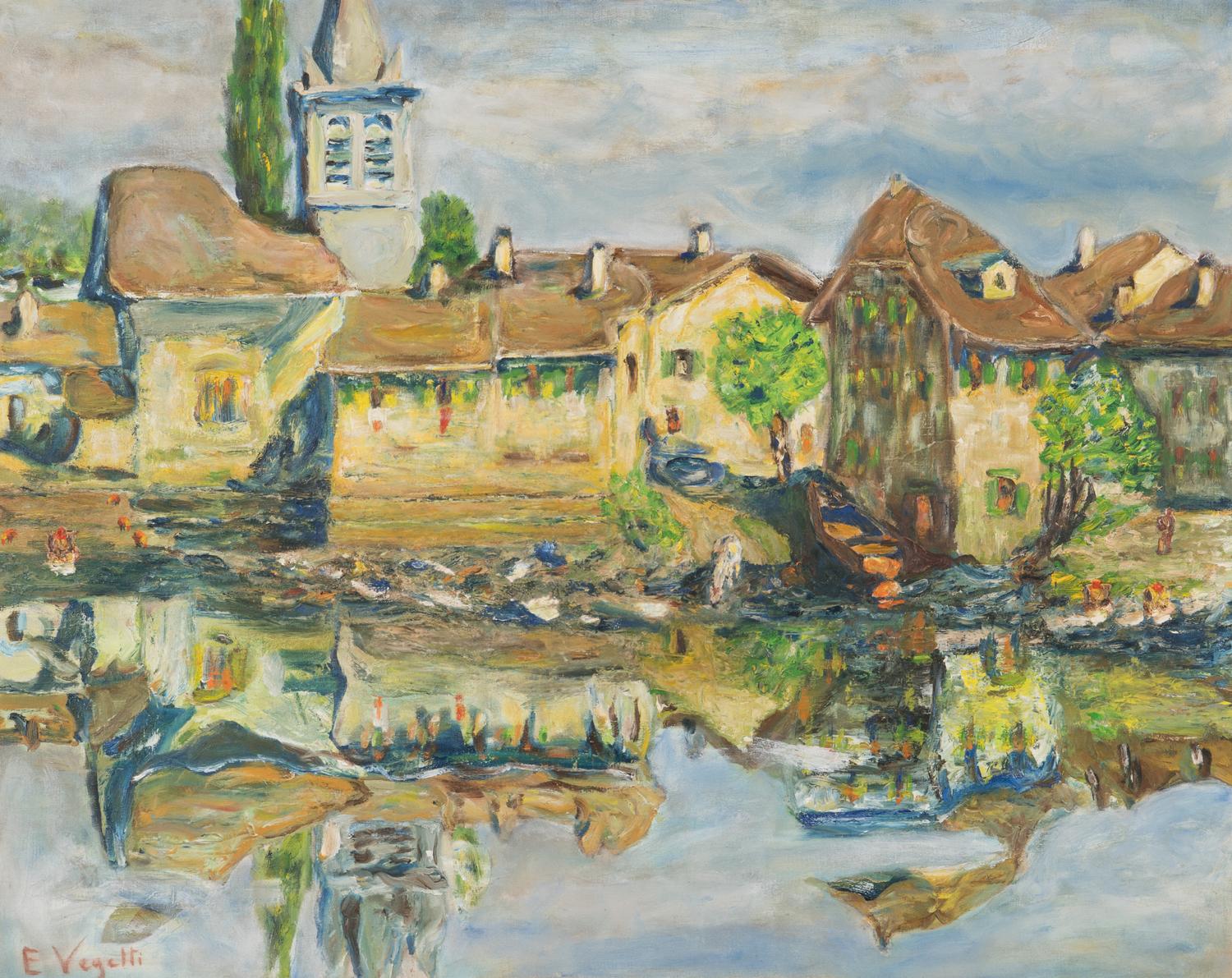 Nernier, Les Maisons dans l'Eau