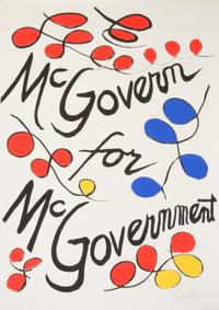 Alexander Calder, (American, 1889-1976), McGovern for McGovernment, 1972