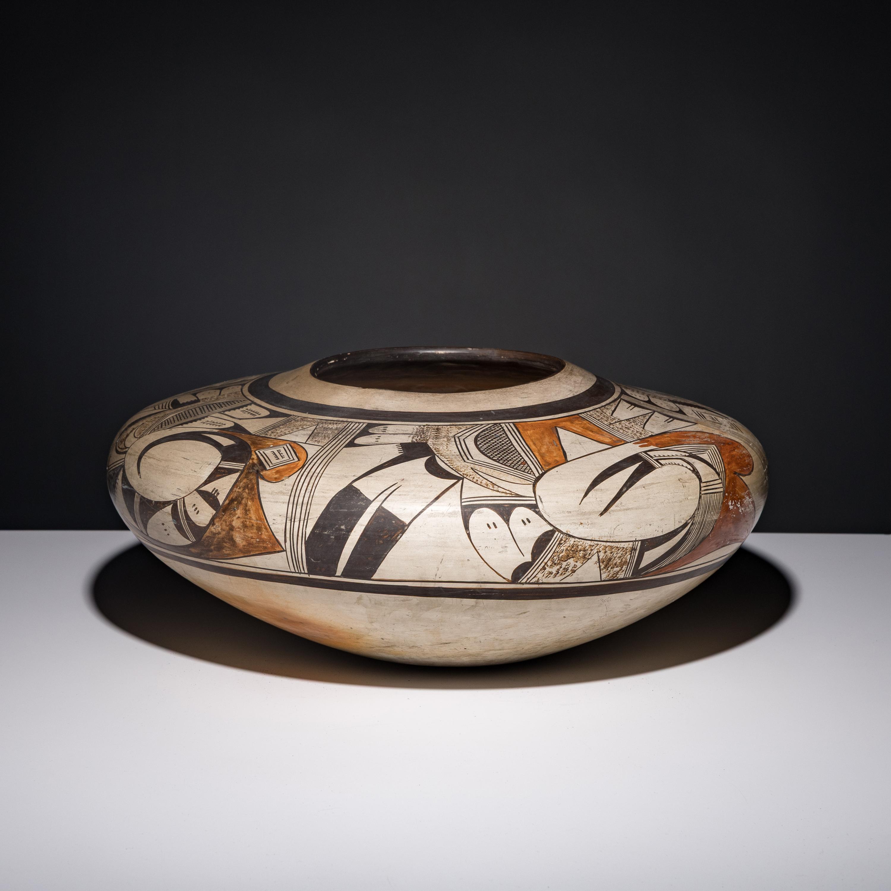 Nampeyo of Hano, Attributed (Hopi-Tewa, 1859-1942) — Polychrome Pottery Jar