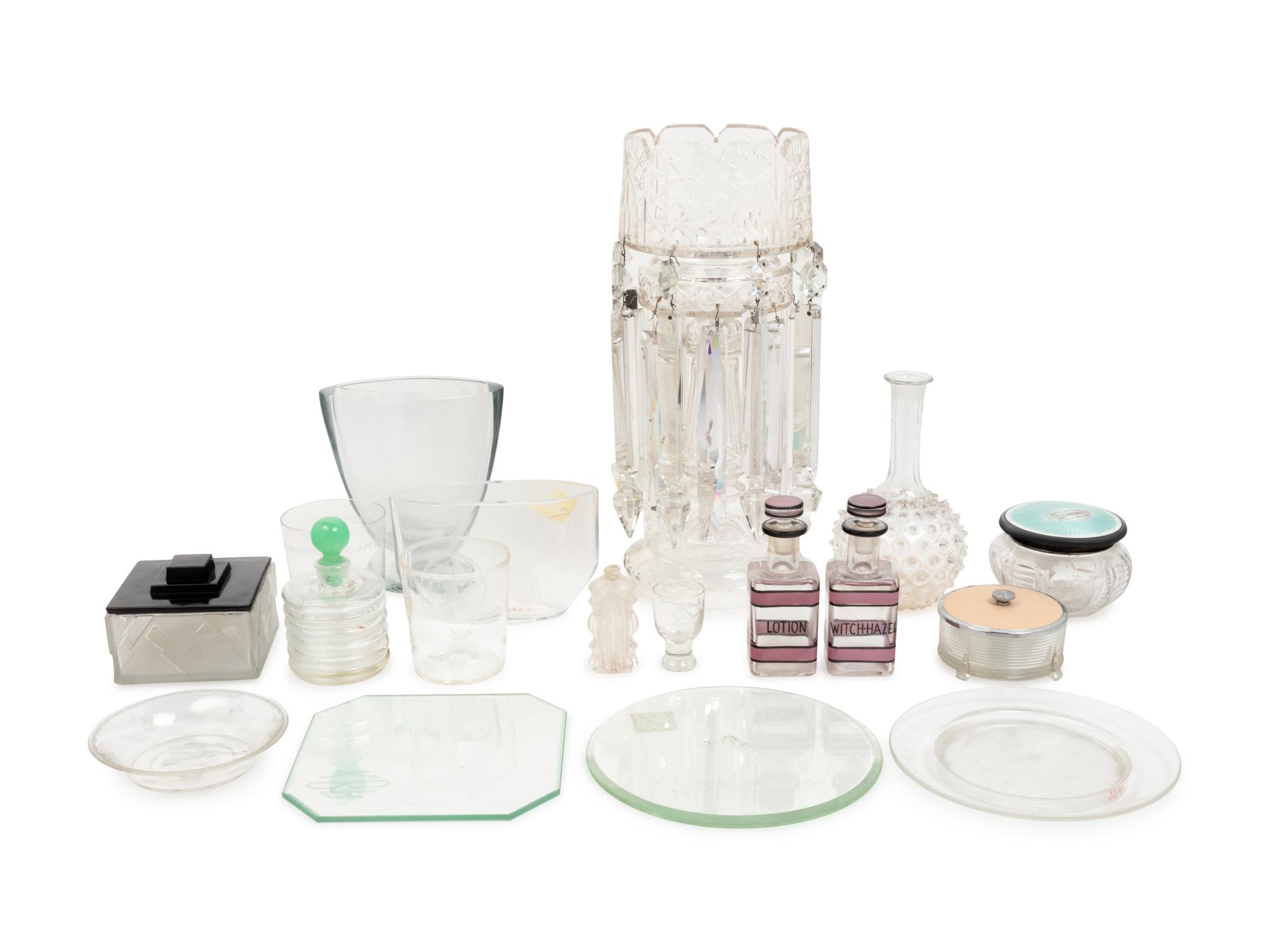 A Collection of Continental and American Glass Articles