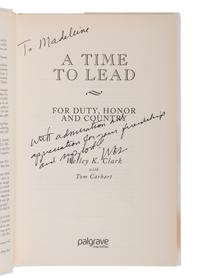 MILITARY A group of 3 FIRST EDITIONS, ONE INSCRIBED TO SECRETARY ALBRIGHT: