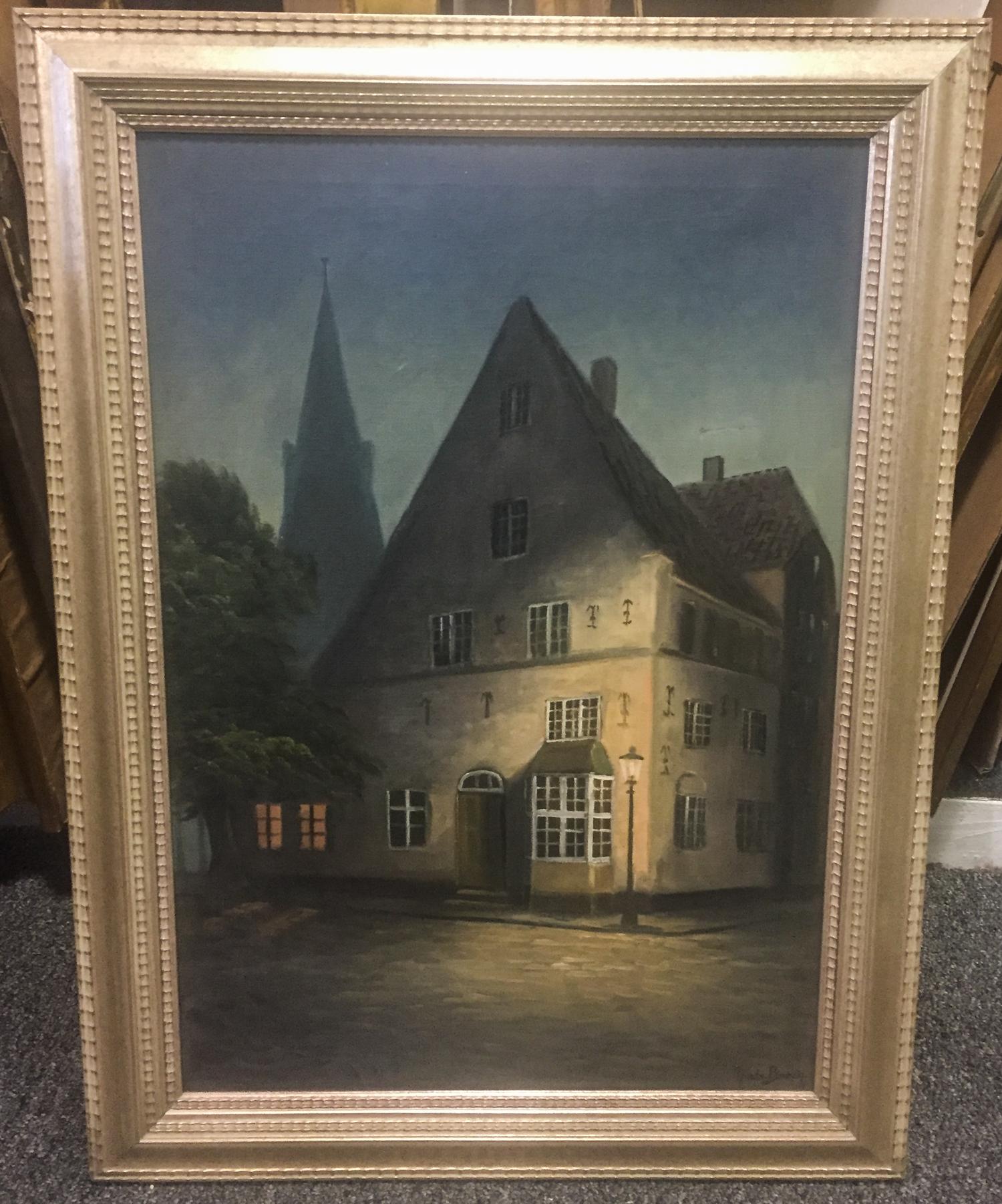 Niels Borch, , Village Scene
