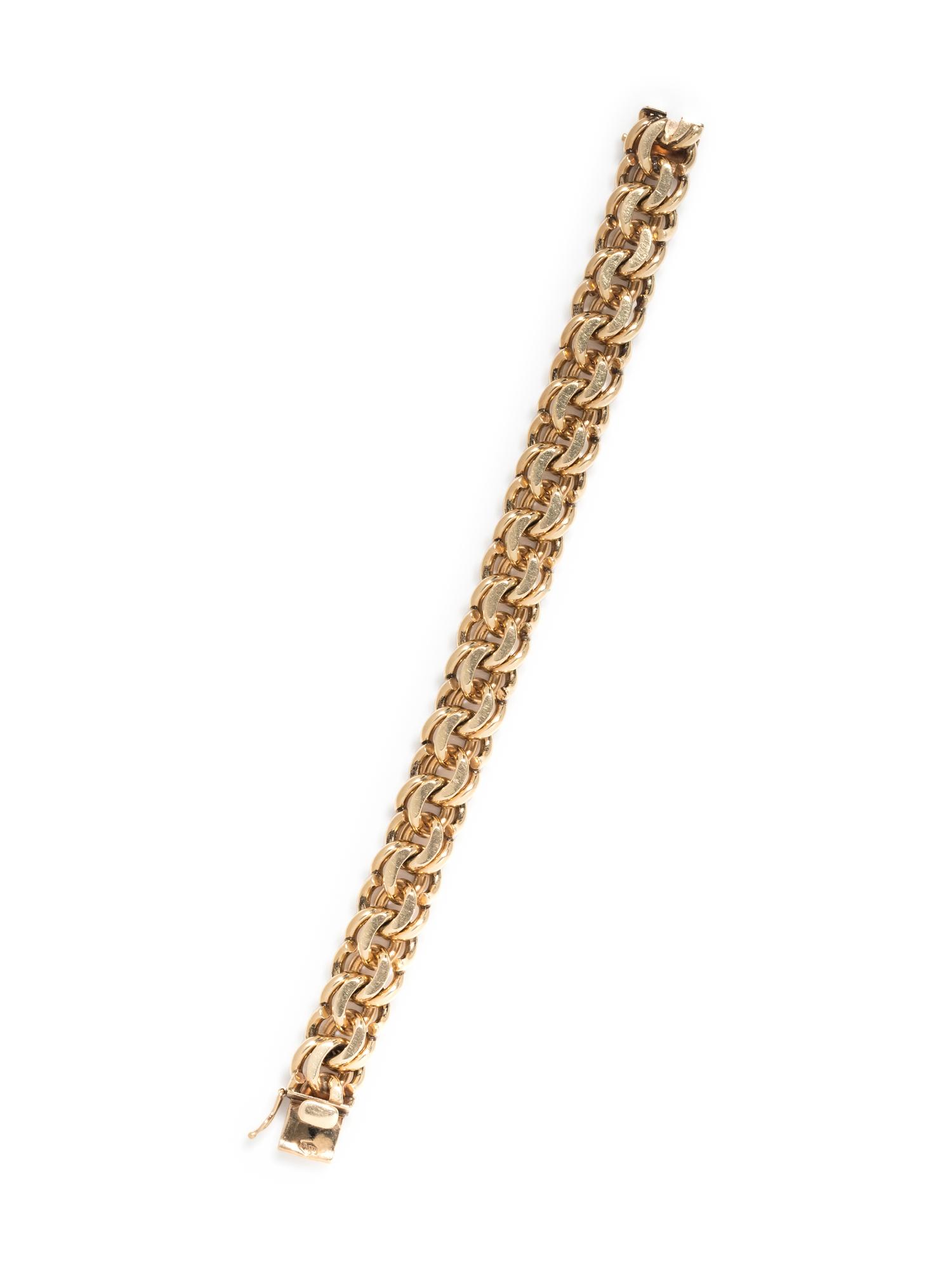 YELLOW GOLD BRACELET