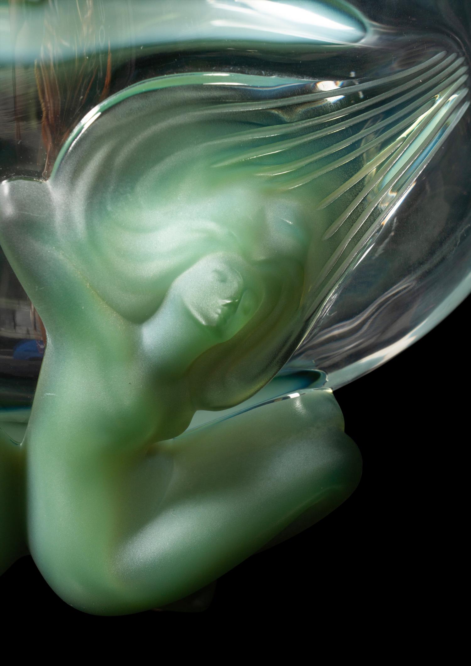 A Lalique Antinea Glass Vase