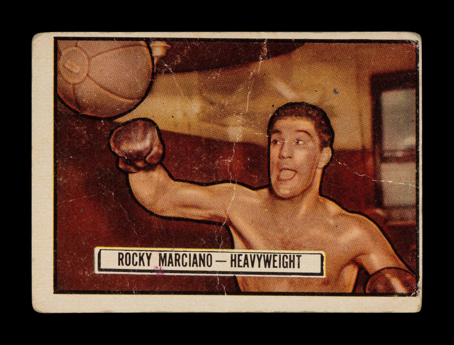 A Complete Run of Series One 1951 Topps Ringside Boxing Cards Including Rocky Marciano Rookie (48/48)