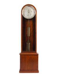 A William IV Mahogany Regulator Longcase Clock