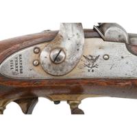 New Jersey Surcharged Harpers Ferry Type IV Alteration of a US Model 1841 Mississippi Rifle