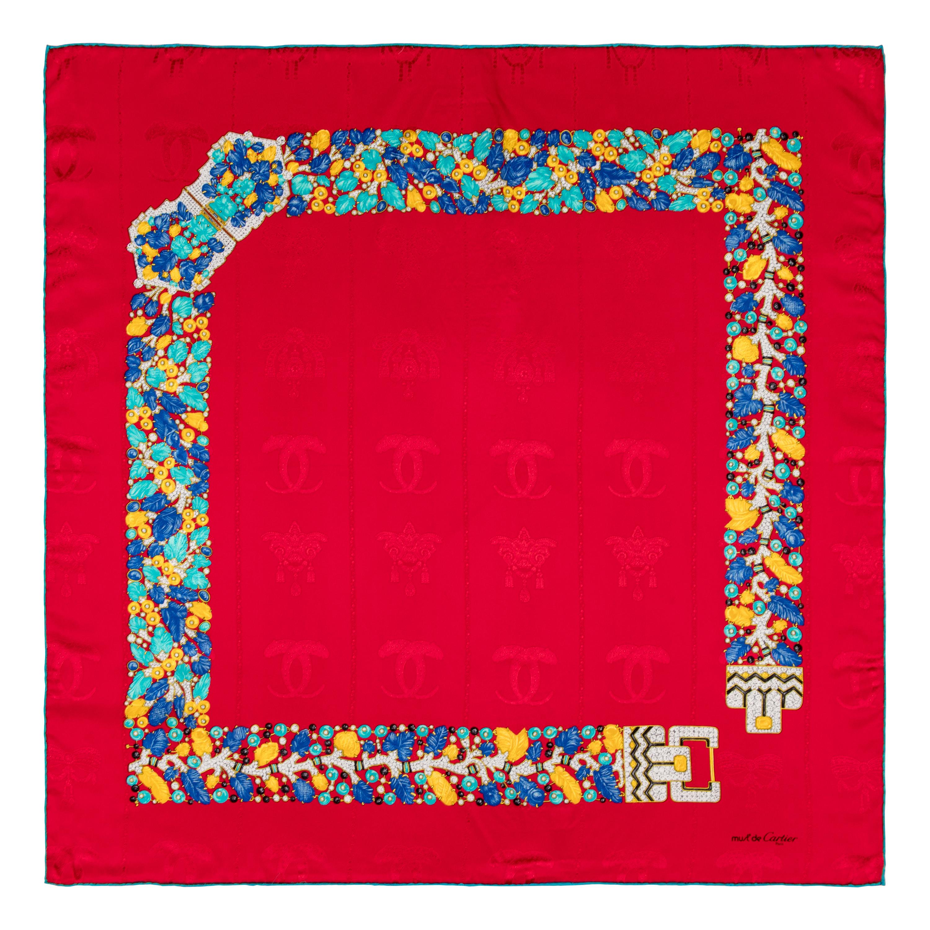 Cartier, Four Silk Scarves