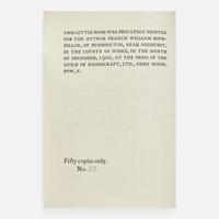 [Private Press] [Essex House Press] Bourdillon, Francis William Through the Gateway