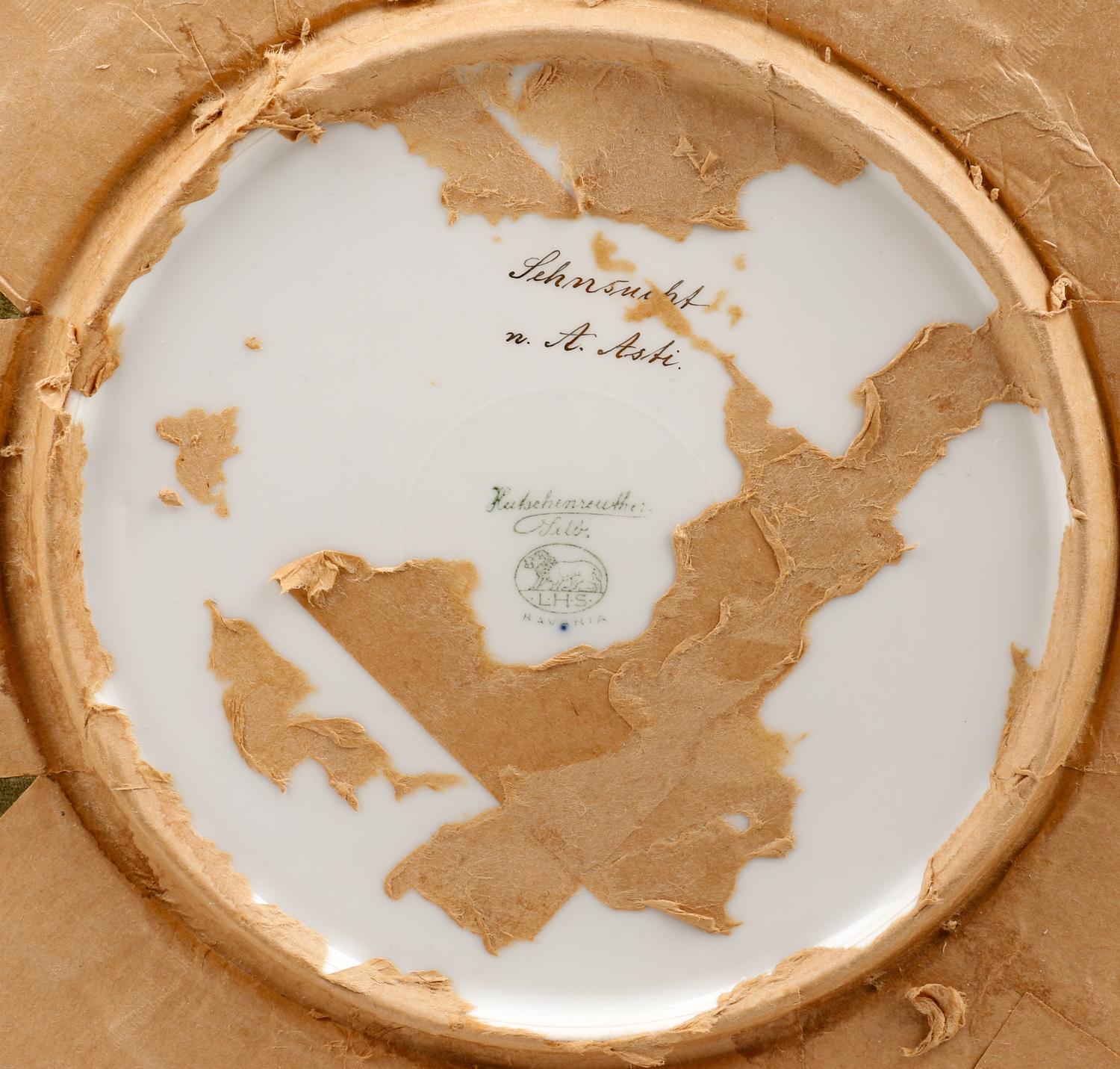 A Pair of Hutschenreuther Portrait Plates