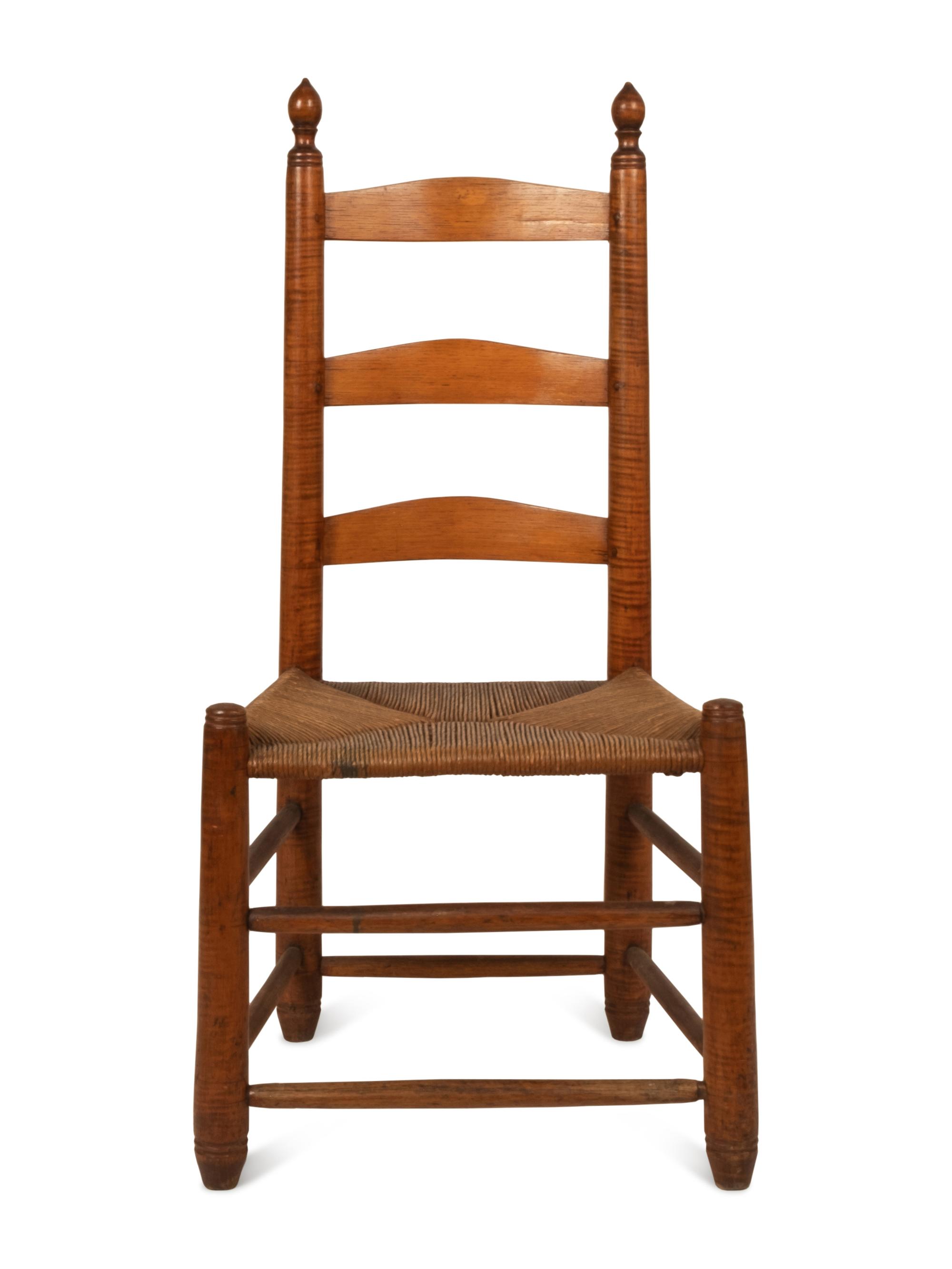 Two Country Rush Seat Chairs