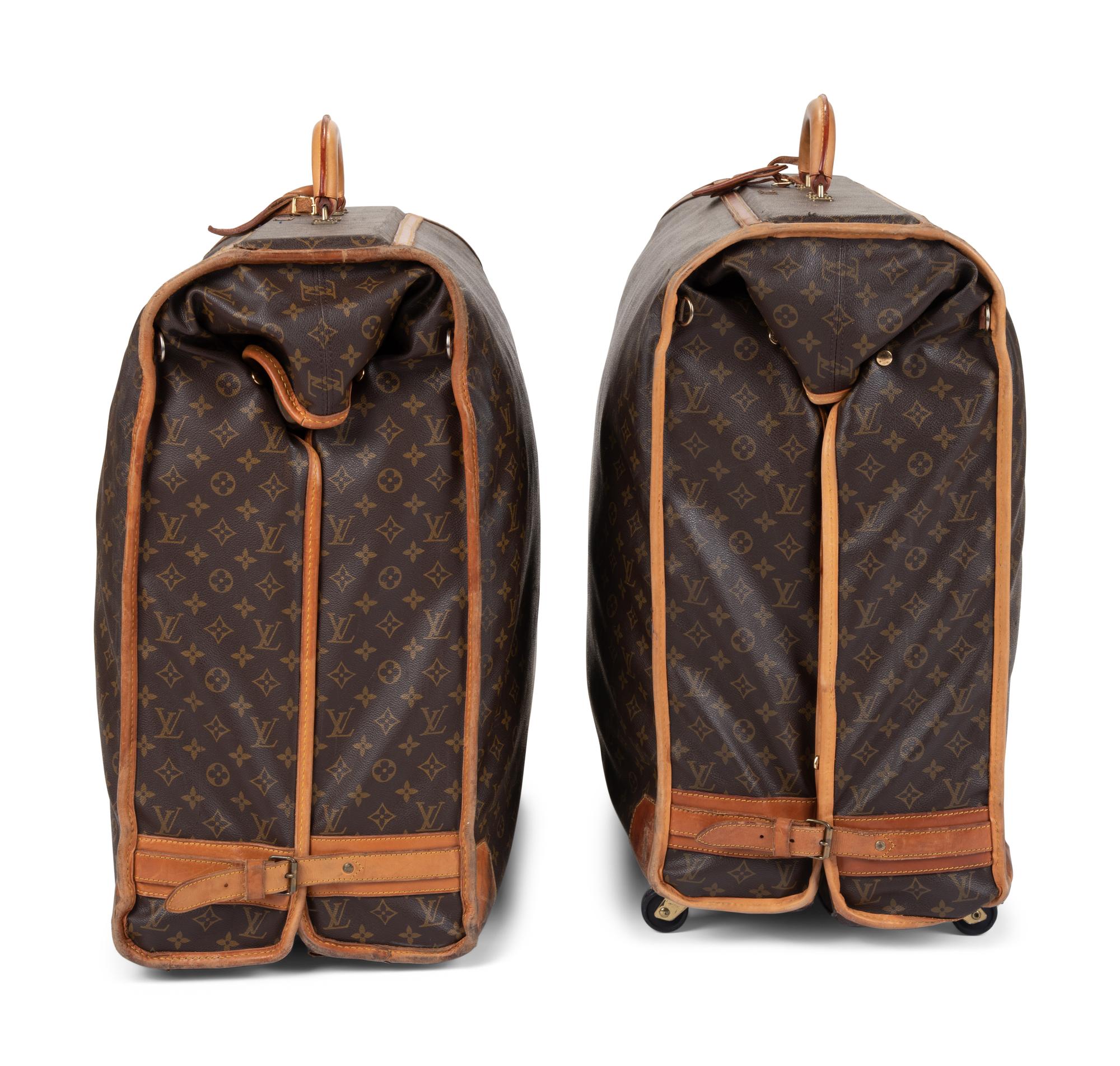 Two Louis Vuitton Luggage Pieces, 1980-90s