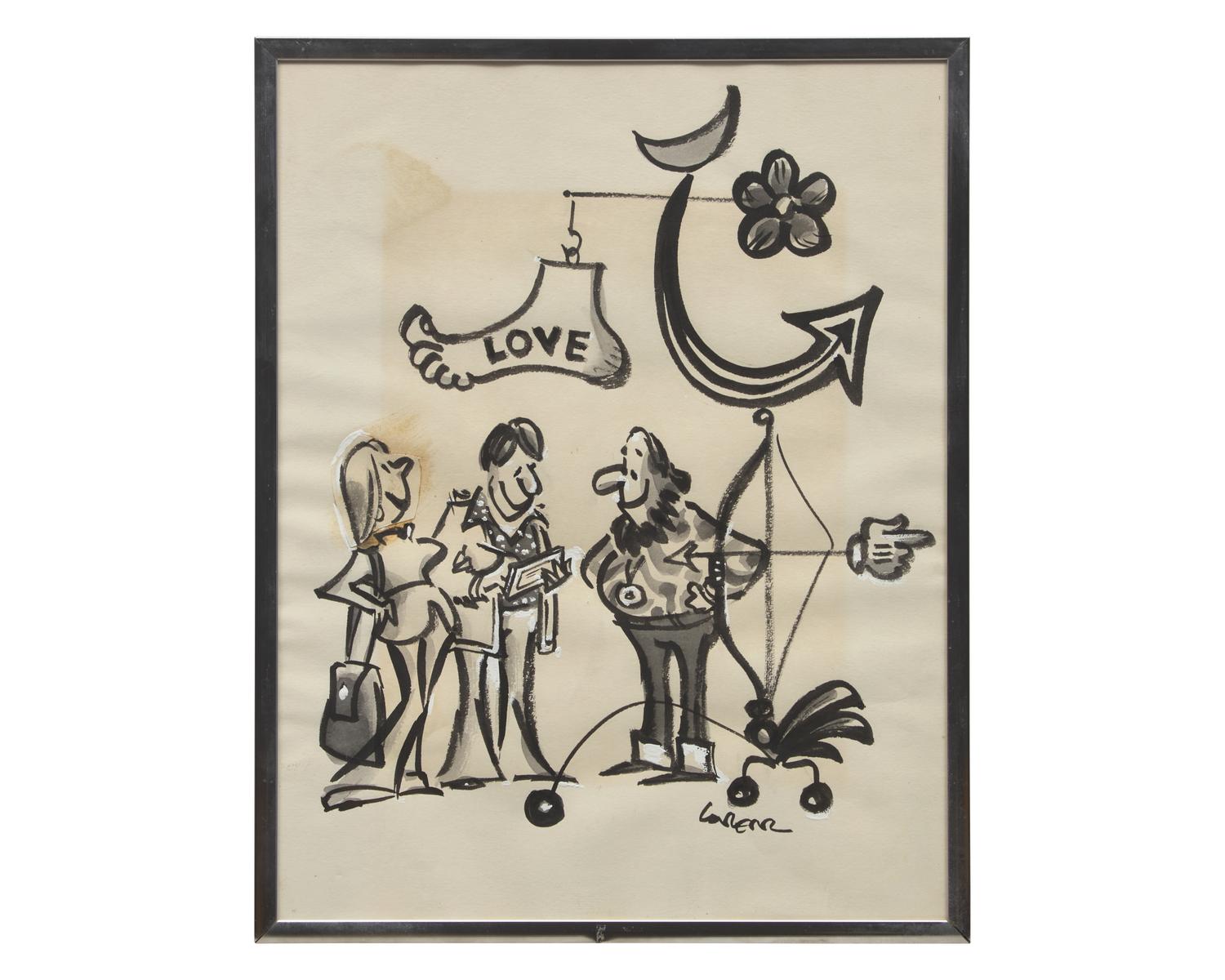 [Children's & Illustrated] Lorenz, Lee. Original Drawing