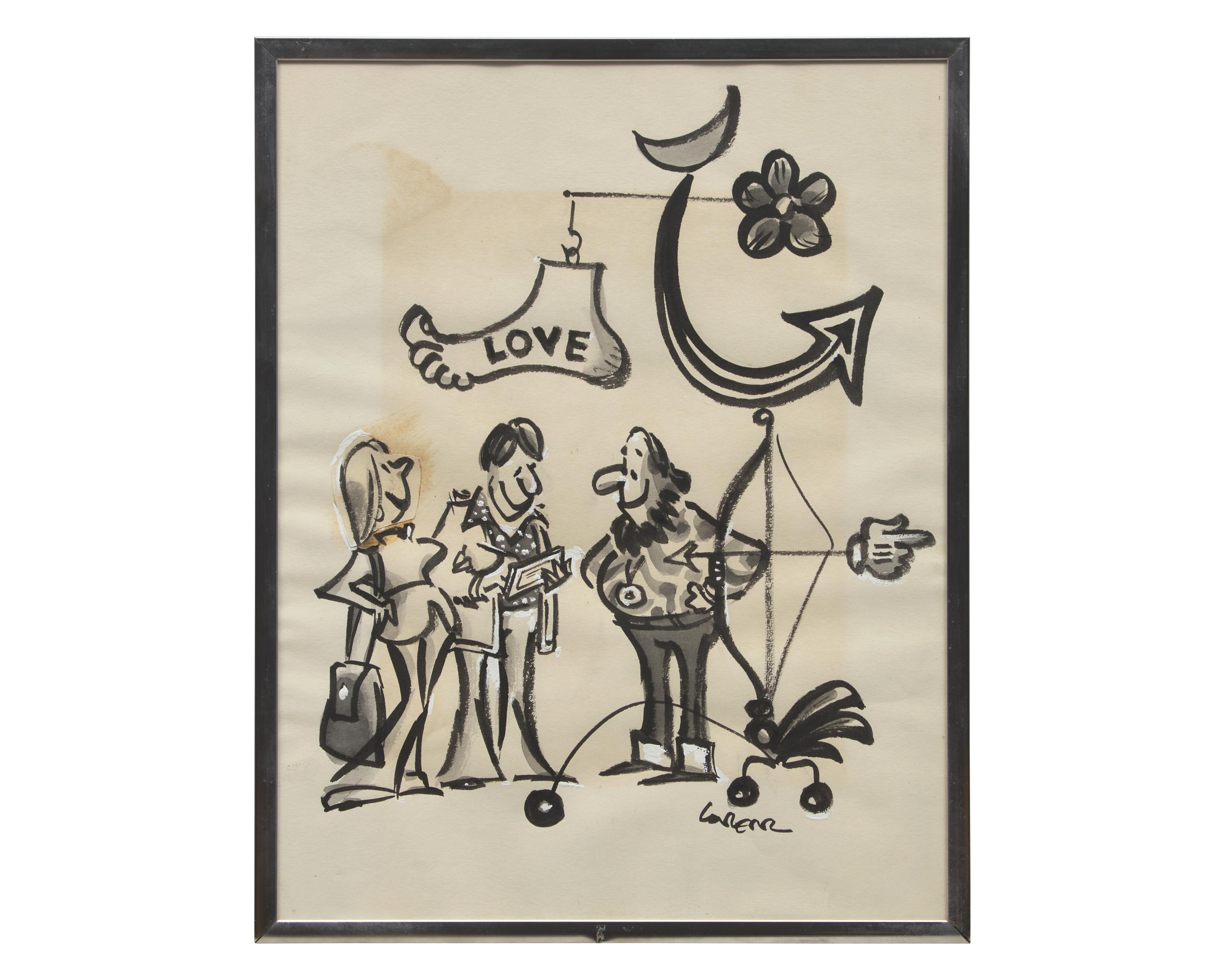[Children's & Illustrated] Lorenz, Lee. Original Drawing