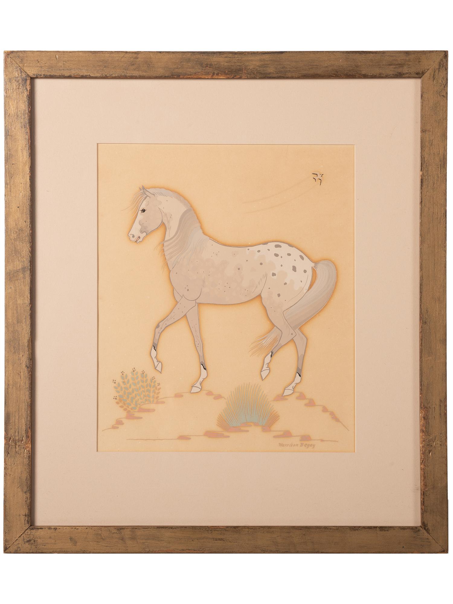 Harrison Begay (Diné, 1917-2012) Various Prints and Gouaches on Paper
