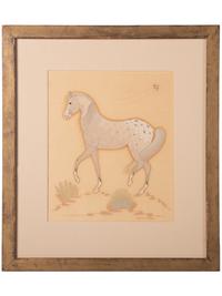 Harrison Begay (Diné, 1917-2012) Various Prints and Gouaches on Paper