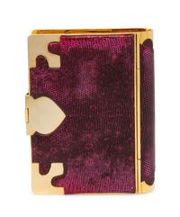 Judith Leiber, Snakeskin Book Clutch