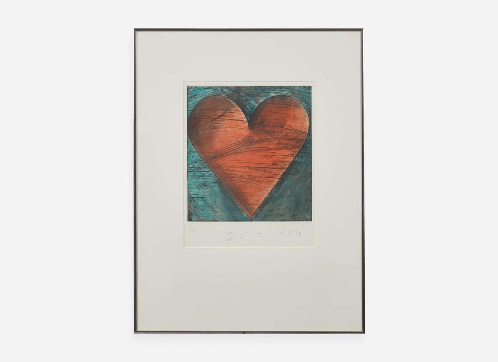 Jim Dine (American, b. 1935), The Philadelphia Heart