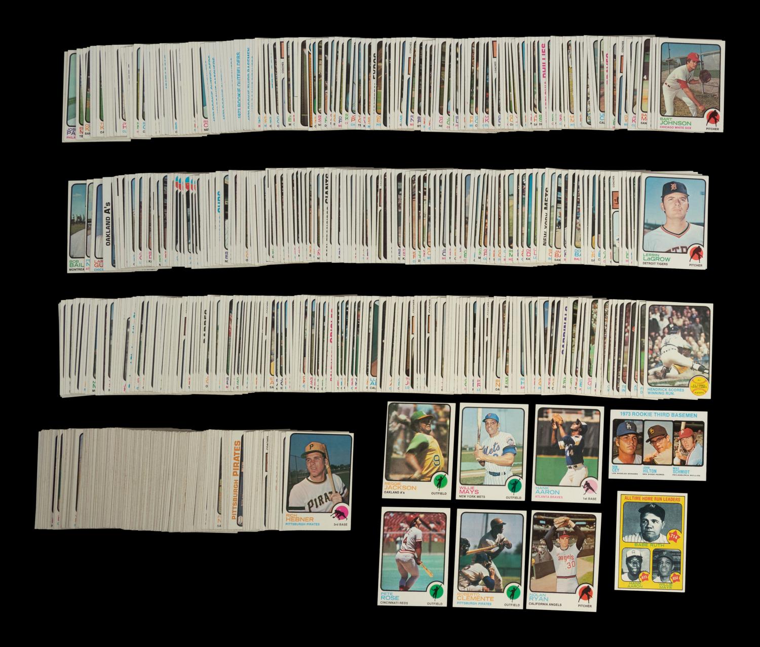 A Complete Set of 1973 Topps Baseball Cards (660/660)