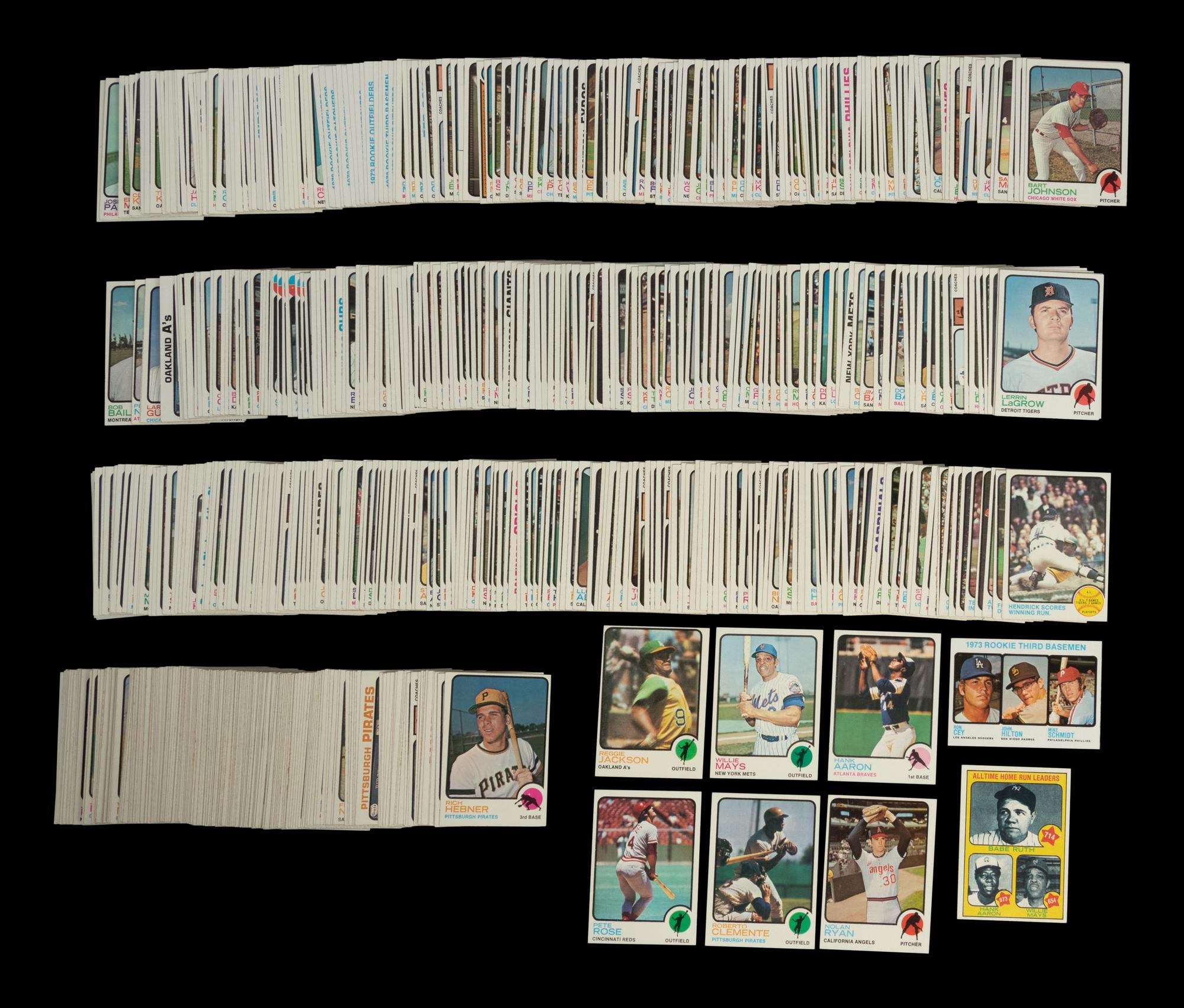 A Complete Set of 1973 Topps Baseball Cards (660/660)