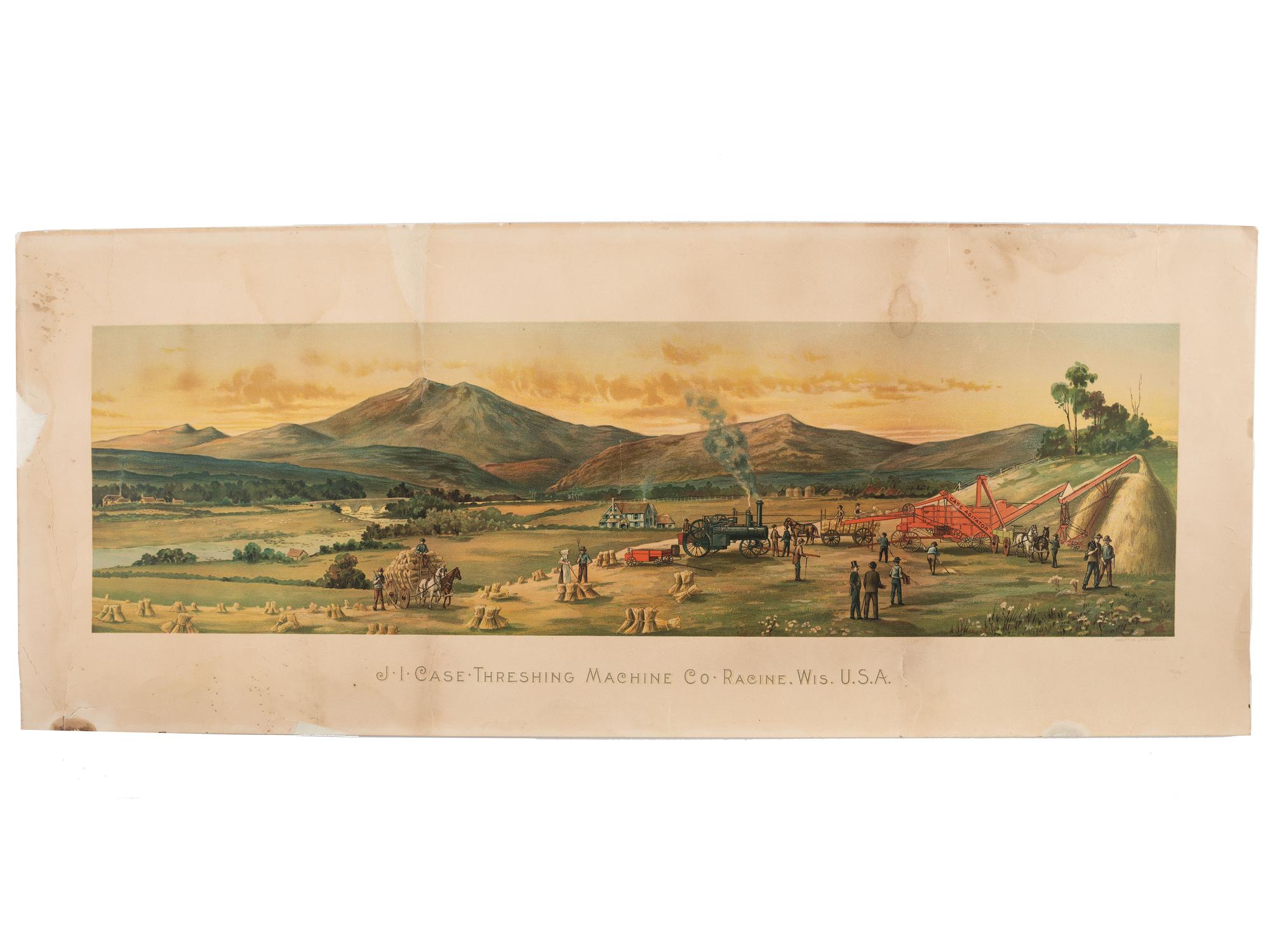 Six Historic and Agricultural Lithographs