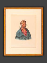 Three Hand-Colored Lithographs by McKenney and Hall