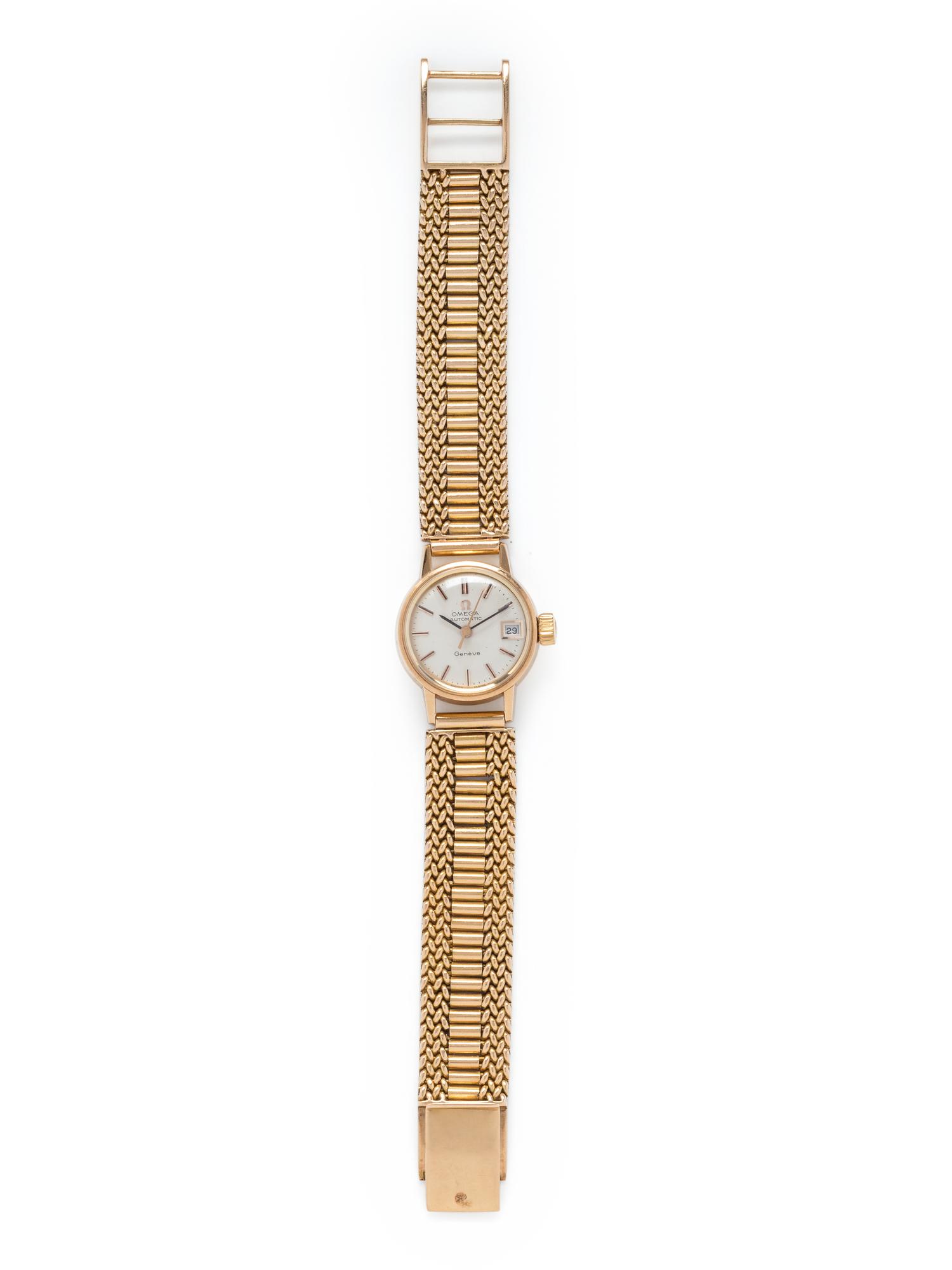 OMEGA, 18K YELLOW GOLD 'SEAMASTER' WRISTWATCH