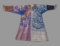 Two Blue Ground Dragon Robes, Jifu
