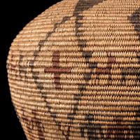 Apache Polychrome Pictorial Basketry Olla