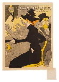 Henri de Toulouse-Lautrec, (French, 1864-1901), Divan Japonais, 1892-93