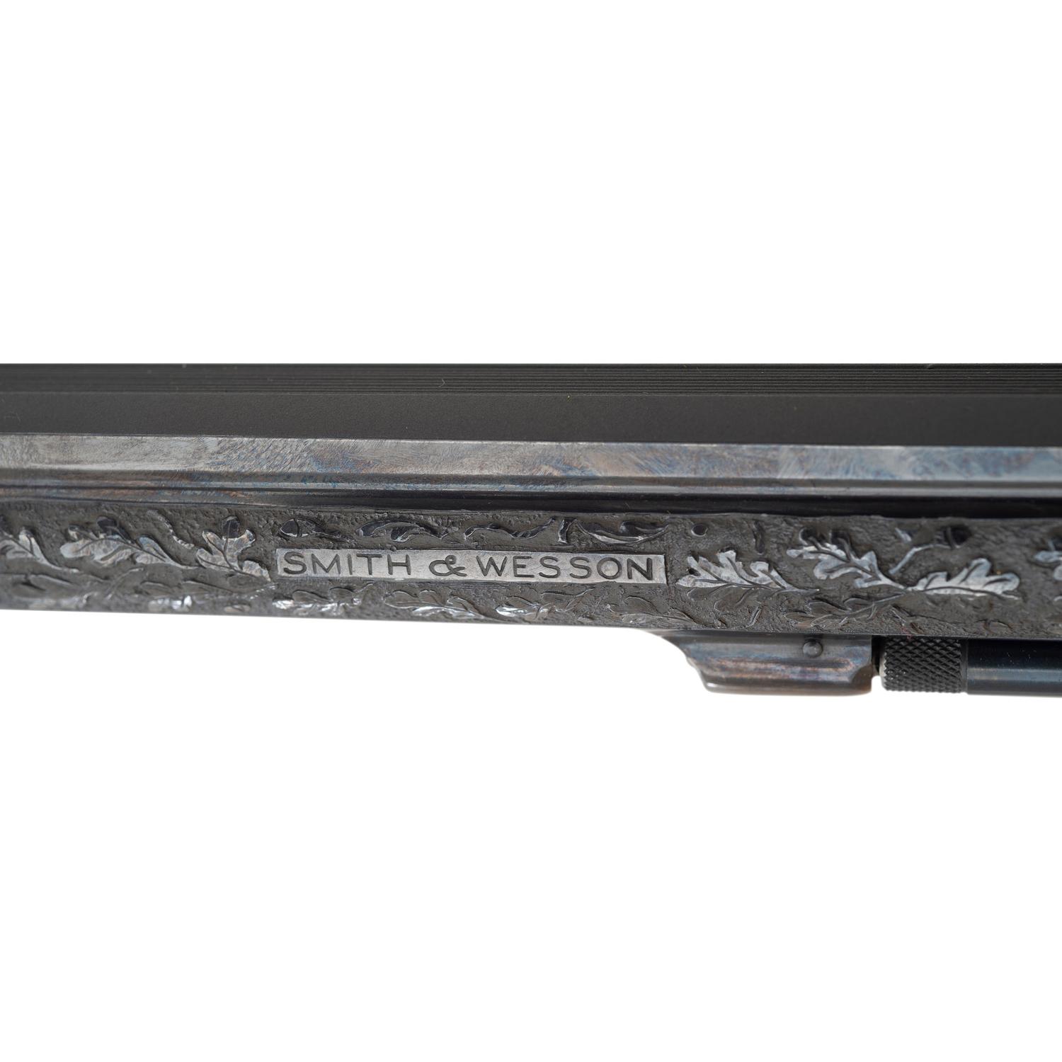 *Smith & Wesson K-38 Combat Masterpiece with German Style Deep Relief Engraving