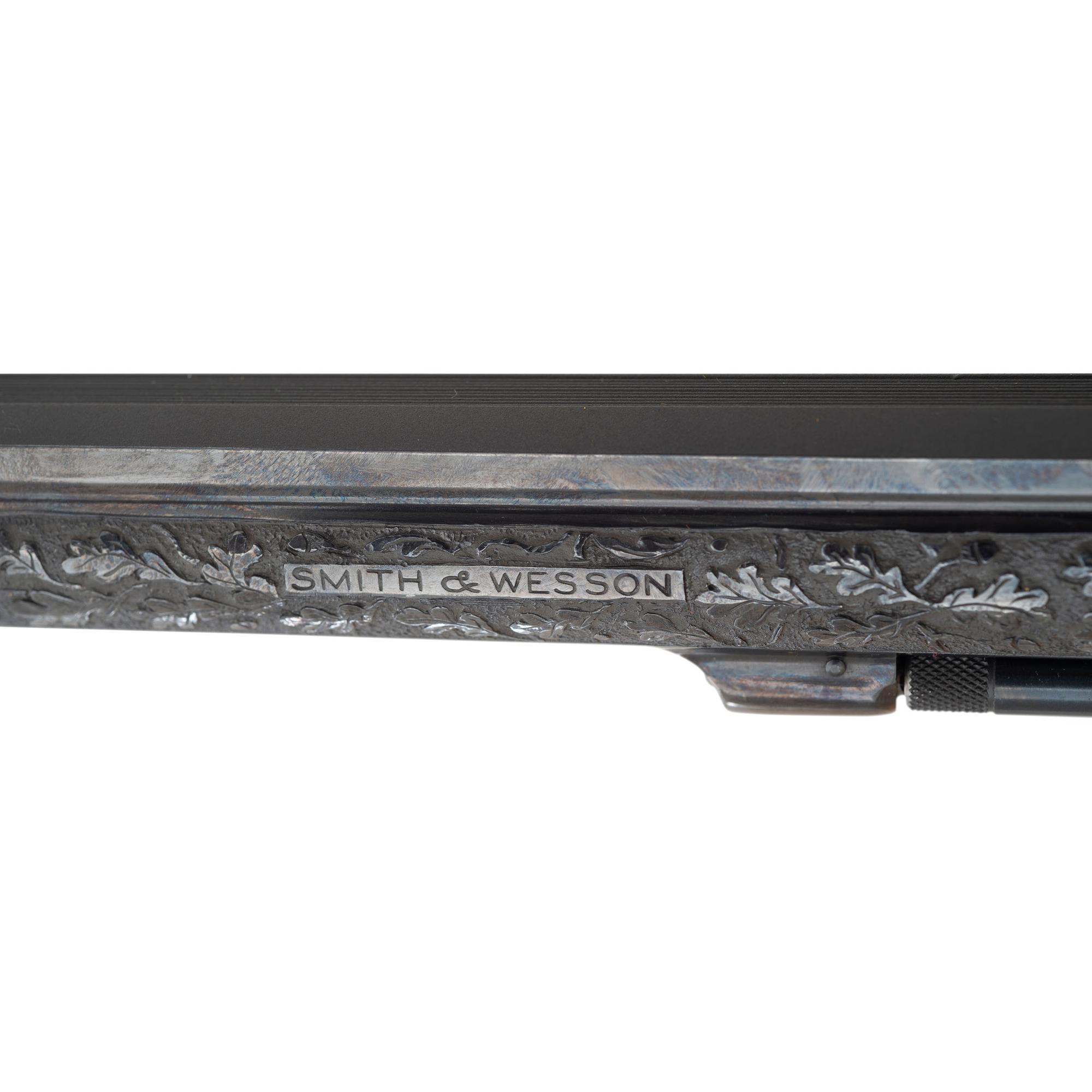 *Smith & Wesson K-38 Combat Masterpiece with German Style Deep Relief Engraving