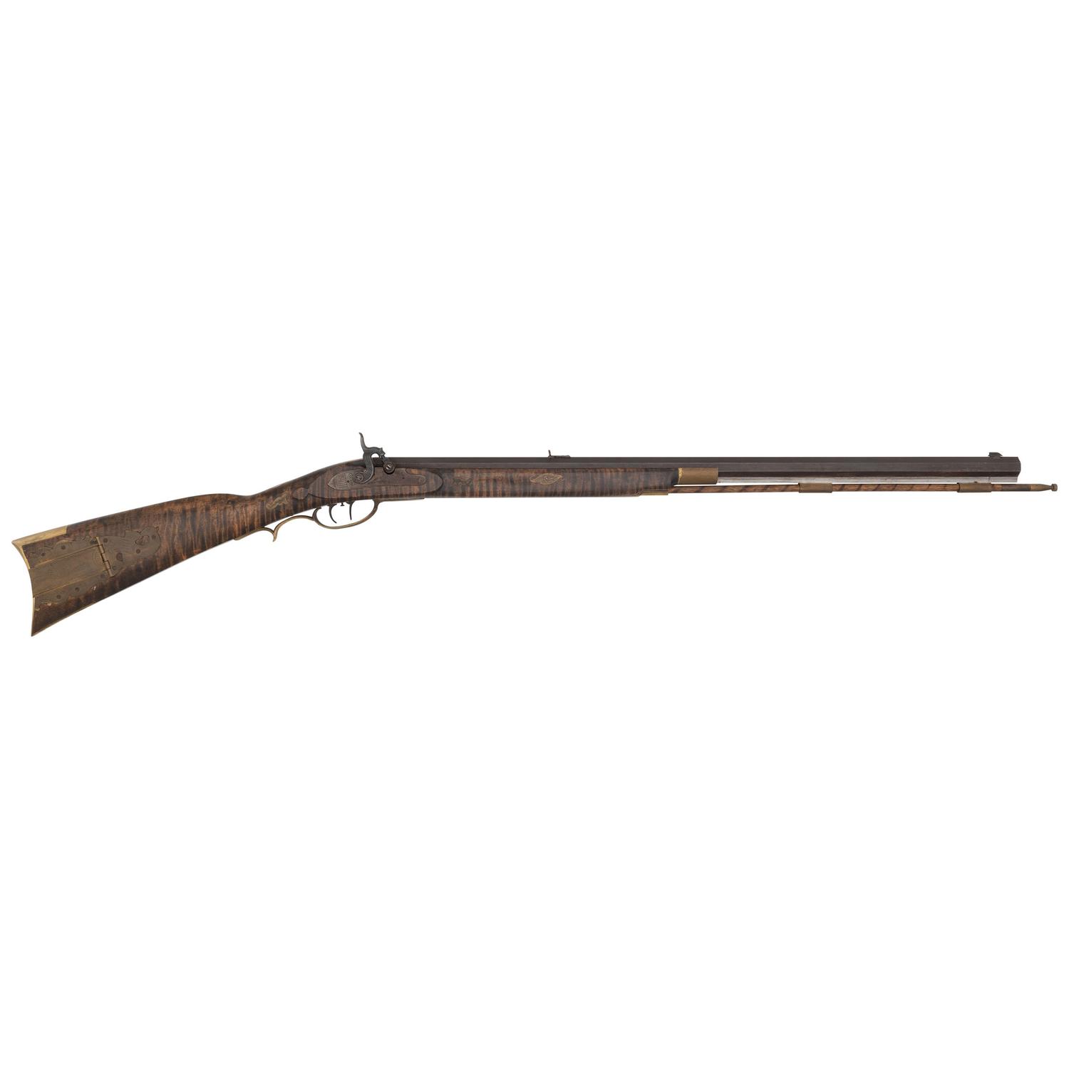 Contemporary Halfstock Percussion Rifle by C.H. Heuss