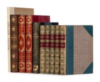 [BINDINGS - ARTIST BIOGRAPHIES]. A group of 9 works, comprising: