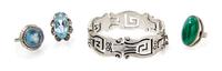 A Collection of Silver Jewelry, 59.10 dwts.