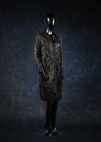 Chado Ralph Rucci Braided and Woven Leather Jacket