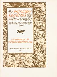 (BINDINGS, BAYNTUN; RACKHAM, ARTHUR) INGOLDSBY, THOMAS. The Ingoldsby Legends of Mirth and Marvels. [London], 1913.